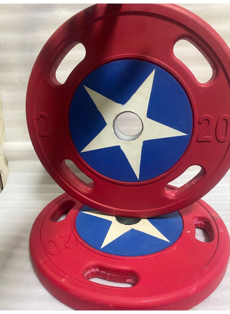 طارات أحمر وزن 20 كجم(2 قطعة) - Image 4